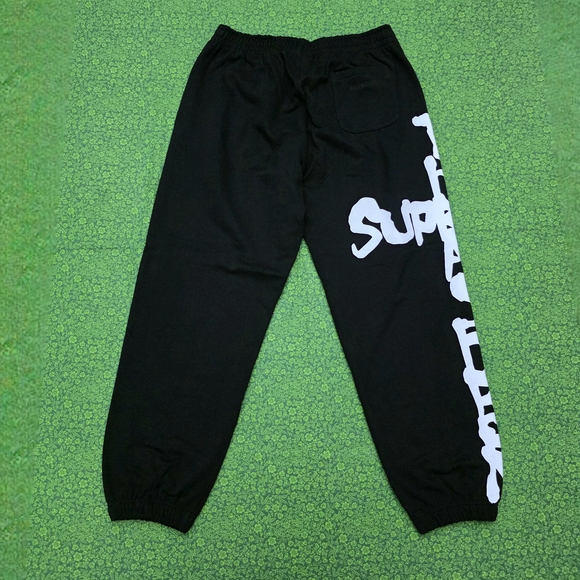 Black Thrasher Sweatpants - Picture 2 of 5
